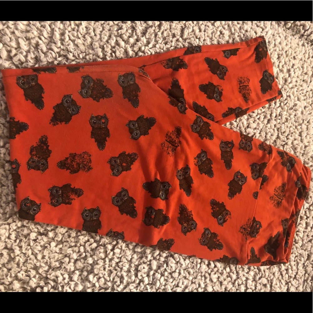 Owl Patterned Leggings